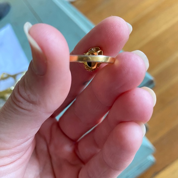 Gold plated Diamond ring - Picture 6 of 6